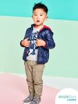 Simple Joys by Carter's Baby Boys' 3-Piece Fleece Jacket, Long-Sleeve Shirt, and Woven Pant Playwear Set, Navy, Dinosaur, 18 Months by Carter's Simple Joys - Private Label