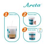 Areta 14 Panel Drug Test Cup Kit with BUP (Buprenorphine) and Temperature Strip, Instant Testing 14 Drugs (BUP),THC,OPI 2000, AMP,BAR,BZO,COC,MET,MDMA,MTD,OXY,PCP,PPX,TCA-#ACDOA-1144 - 5 Pack from Easy@Home