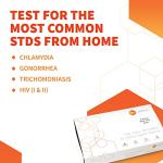 myLAB Box - Home Std Test for Men, Easy Test Kit for HIV 1 and 2, Chlamydia, Gonorrhea, and Trichomoniasis, at Home STD Testing for Men, 5 Panels from myLAB Box