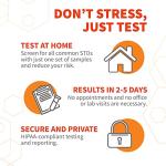 myLAB Box - Home Std Test for Men, Easy Test Kit for HIV 1 and 2, Chlamydia, Gonorrhea, and Trichomoniasis, at Home STD Testing for Men, 5 Panels from myLAB Box