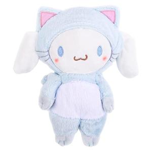 JiYanTang Plush Toy Cinnamoroll Little Twin Stars My Melody As Cat Plush Toy Cute Soft Stuffed Animals Girls Toys for Children Cinnamoroll from JiYanTang