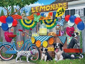 Buffalo Games - Lemonade Pups - 750 Piece Jigsaw Puzzle from Buffalo Games