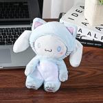 JiYanTang Plush Toy Cinnamoroll Little Twin Stars My Melody As Cat Plush Toy Cute Soft Stuffed Animals Girls Toys for Children Cinnamoroll from JiYanTang