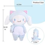 JiYanTang Plush Toy Cinnamoroll Little Twin Stars My Melody As Cat Plush Toy Cute Soft Stuffed Animals Girls Toys for Children Cinnamoroll from JiYanTang