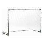 Franklin Sports Premier Steel Soccer Goal - Folding Backyard Soccer Goal with All Weather Net - Kids Backyard Soccer Net - Easy Assembly - 12x6' Soccer Goal - Silver from Franklin Sports, Inc.