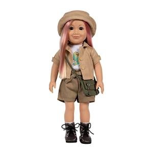 Adora Amazing Girls 18 Doll, Amazing Girl Dino Lucy with Safari Outfit (Amazon Exclusive) from Adora