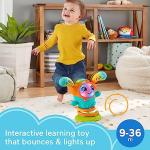 Fisher-Price Interactive Baby and Toddler Learning Toy with Music, Lights and Bouncing Action, DJ Bouncinâ Beats â from Fisher-Price