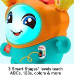 Fisher-Price Interactive Baby and Toddler Learning Toy with Music, Lights and Bouncing Action, DJ Bouncinâ Beats â from Fisher-Price