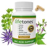 Lifetones Uric Acid Support Vitamins for Men and Women - Uric Acid Herbal Cleanse Detox - for Joint Comfort, Muscle Pain Relief, and Kidney Support - Non-GMO, Gluten Free - 60 Count from Lifetones