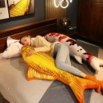 Simulation Fish Plush Toy/Toy Pillow/Stuffed Animal Toy, Fish Shape Pillowï¼ Novelty Plush Toys Sofa Home Decorï¼ (31.5 inches / 80 cm) by TONGMAN