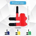 4pcs Finger Splints, Soft Fabric Upgraded Splints Finger Brace for Arthritis Broken Finger Protection Pain Relief Broken Fingers Straightening (4 Colors) from AIEX