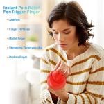 4pcs Finger Splints, Soft Fabric Upgraded Splints Finger Brace for Arthritis Broken Finger Protection Pain Relief Broken Fingers Straightening (4 Colors) from AIEX