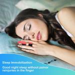 4pcs Finger Splints, Soft Fabric Upgraded Splints Finger Brace for Arthritis Broken Finger Protection Pain Relief Broken Fingers Straightening (4 Colors) from AIEX