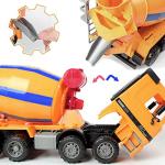 Liberty Imports 14" Oversized Cement Mixer Truck Friction Powered Big Construction Vehicle Toy for Kids Pretend Play by Liberty Imports
