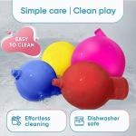 PLAYFRIENDS Toddler Bath Toys Gifts - STEM Inspired Kids Bath Toys & Mold Free Bath Toys, Perfect Bath Toys for Kids Ages 4-8, Bathtub Toys, Bath Toys, Tub Toys, Sensory Toys, Shower Toys, Fun Toys by Kids Squad LLC
