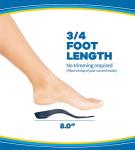Dr. Scholl's Tri-Comfort Insoles - for Heel, Arch Support and Ball of Foot with Targeted Cushioning (for Women's 6-10) by Dr. Scholl's