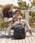 Skip Hop Diaper Bag Backpack: Evermore, Multi-Function Baby Travel Bag 6 in 1, Black by Skip Hop