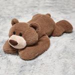 CSVBTRF 2.8lb Bear Weighted Stuffed Animals, Hugging Pillow for Kids Gift - Brown Plush Animals Bear Plush 2.8lb, 23" (Brown, 23") from CSVBTRF
