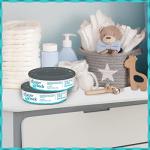 Diaper Lock Refills, Compatible with Diaper Genie | 240 Count (4-Pack) | Compatible with All Diaper Genie Pails by Angelcare