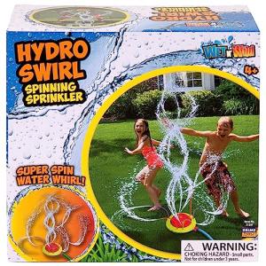 Tidal Storm Hydro Swirl Spinning Sprinkler, Kids Backyard Splashing Water Play Outdoor Toy from w/ Wiggle Tubes from Prime Time Toys, LLC