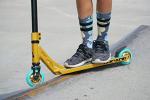 Arcade Pro Scooters - Stunt Scooter for Kids 8 Years and Up - Perfect for Beginners Boys and Girls - Best Trick Scooter for BMX Freestyle Tricks (Gold/Teal) from Nextsport