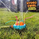 Tidal Storm Hydro Swirl Spinning Sprinkler, Kids Backyard Splashing Water Play Outdoor Toy from w/ Wiggle Tubes from Prime Time Toys, LLC