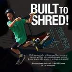 Arcade Pro Scooters - Stunt Scooter for Kids 8 Years and Up - Perfect for Beginners Boys and Girls - Best Trick Scooter for BMX Freestyle Tricks (Gold/Teal) from Nextsport