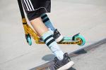 Arcade Pro Scooters - Stunt Scooter for Kids 8 Years and Up - Perfect for Beginners Boys and Girls - Best Trick Scooter for BMX Freestyle Tricks (Gold/Teal) from Nextsport