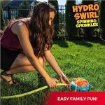 Tidal Storm Hydro Swirl Spinning Sprinkler, Kids Backyard Splashing Water Play Outdoor Toy from w/ Wiggle Tubes from Prime Time Toys, LLC