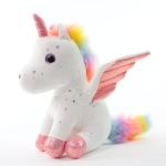 Sew Butiful Unicorn Stuffed Animals, 8in/20cm, Cute Unicorn Gift Toys for 3 4 5 6 7 8 Years Old Girls,Unicorns Birthday Gifts Soft Plush Toys Set for Baby, Toddler, Girls, Kids,Decor (White) by Jason Toys