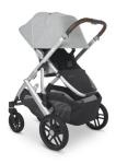 Vista V2 Stroller - Stella (Grey Brushed Melange/Silver/Chestnut Leather) from UPPAbaby