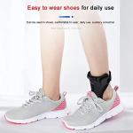 AFO Drop Foot Brace - Medical Foot Up Ankle Foot Orthosis Support for Hemiplegia Stroke Shoes Walking Foot Stabilizer (Large, Left foot) by Furlove