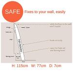 Tidy Books Kids Bookshelf with ABC (Age 0-10) Book Display Shelf, Toddler Book Shelf, Kids Wall Bookshelf, Natural, Wood, 45.3 x 30.3 x 2.8 in, Eco Friendly, Handmade, The Original Since 2004 by Tidy Books