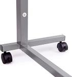 Vaunn Medical Adjustable Overbed Bedside Table With Wheels (Hospital and Home Medical Use) from Vaunn