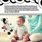 RELIGES 9" Cute Cow Stuffed Animals Soft Cuddly Cow Plush Stuffed Animal Birthday Gifts for Boys and Girls, Plush Animal Decorations (Cows - Sitting) from RELIGES