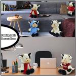 RELIGES 9" Cute Cow Stuffed Animals Soft Cuddly Cow Plush Stuffed Animal Birthday Gifts for Boys and Girls, Plush Animal Decorations (Cows - Sitting) from RELIGES