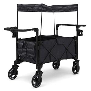 babyGap by Delta Children Deluxe Explorer Wagon, Black Camo by Delta Children