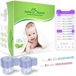 Easy@Home Ovulation & Pregnancy Test Strips Kit: 40 Ovulation Strips and 10 Pregnancy Testsâ Accurate Fertility Tracker OPK - Powered by Premom Ovulation APP | 40LH + 10HCG + 50 Urine Cups by Easy@Home