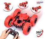 Haktoys Radio Remote Control Stunt Car 2 Sided AWD 360 Rotation RC Truck Toy Vehicle for Kids Boys and Adults, Different Frequencies - Two Players Can Play Together from Haktoys