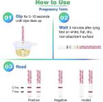 Easy@Home Ovulation & Pregnancy Test Strips Kit: 40 Ovulation Strips and 10 Pregnancy Testsâ Accurate Fertility Tracker OPK - Powered by Premom Ovulation APP | 40LH + 10HCG + 50 Urine Cups by Easy@Home