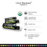 Fixin' Stick Organic Baby Balm 0.5oz, 2-pack for Baby's Red Cheeks, Drooly Chins, Drippy Noses and Dry Skin. No Artificial Dyes, Fragrances or Petrolatum. Cruelty Free. Made in USA. by Tiny Human Supply Co