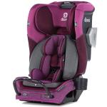 Diono Radian 3QXT 4-in-1 Rear and Forward Facing Convertible Car Seat, Safe Plus Engineering, 4 Stage Infant Protection, 10 Years 1 Car Seat, Slim Fit 3 Across, Purple Plum by Diono