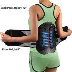 LSO Lumbar Back Brace - Lower Spine Decompression Support for Women & Men, Adjustable Pulley System Corset Belt for Discectomy, Herniated Discs, Disc Injury, Back Muscle Spasms, Arthritis, Sciatica (Large) by Mazhonqi