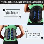 LSO Lumbar Back Brace - Lower Spine Decompression Support for Women & Men, Adjustable Pulley System Corset Belt for Discectomy, Herniated Discs, Disc Injury, Back Muscle Spasms, Arthritis, Sciatica (Large) by Mazhonqi