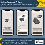 Jabra Enhance Plus Self-Fitting OTC Rechargeable Hearing Aids for Advanced Hearing Enhancement, Music and Calls â (Incompatible with Android) 4 Mics and Powerful Speakers, Made for iPhone â Gold Beige from Jabra