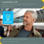 Jabra Enhance Plus Self-Fitting OTC Rechargeable Hearing Aids for Advanced Hearing Enhancement, Music and Calls â (Incompatible with Android) 4 Mics and Powerful Speakers, Made for iPhone â Gold Beige from Jabra