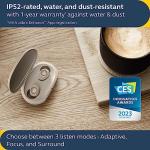 Jabra Enhance Plus Self-Fitting OTC Rechargeable Hearing Aids for Advanced Hearing Enhancement, Music and Calls â (Incompatible with Android) 4 Mics and Powerful Speakers, Made for iPhone â Gold Beige from Jabra