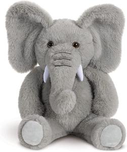 Vermont Teddy Bear Plush Elephant - Elephant Stuffed Animals, Snuggle Pal, 13 Inch by Vermont Teddy Bear