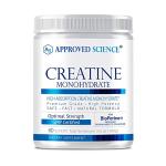 Approved Science Creatine Monohydrate Powder with BioPerine - Supports Lean Muscle Growth and Recovery - 60 Servings - 5000mg Per Serving - Unflavored - Non-GMO, Vegan from Approved Science