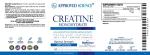 Approved Science Creatine Monohydrate Powder with BioPerine - Supports Lean Muscle Growth and Recovery - 60 Servings - 5000mg Per Serving - Unflavored - Non-GMO, Vegan from Approved Science